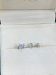 Diamond Stud Earrings 3 Carat White Gold 14K