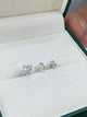 Diamond Stud Earrings 3 Carat White Gold 14K