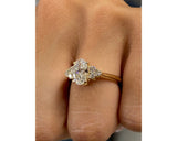 Jimena - Oval Cut 1.20 Carat Diamond Engagement Ring