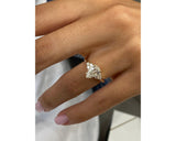 elisa - Pear Cut 1.20 Carat Diamond Engagement Ring