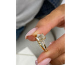 alondra - Emerald Cut 1.30 Carat Diamond Engagement Ring