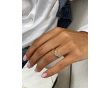 alondra - Emerald Cut 1.30 Carat Diamond Engagement Ring