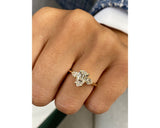 analia - Pear Cut 1.30 Carat Diamond Engagement Ring