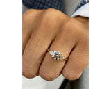 Savanna - Round Cut 1.30 Carat Diamond Engagement Ring