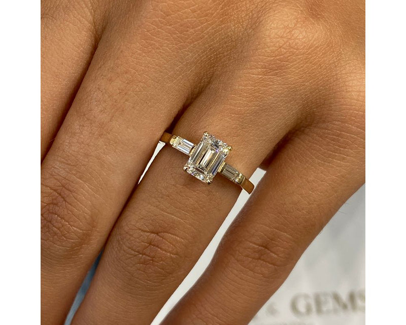 edetta - Emerald Cut 1.20 Carat Diamond