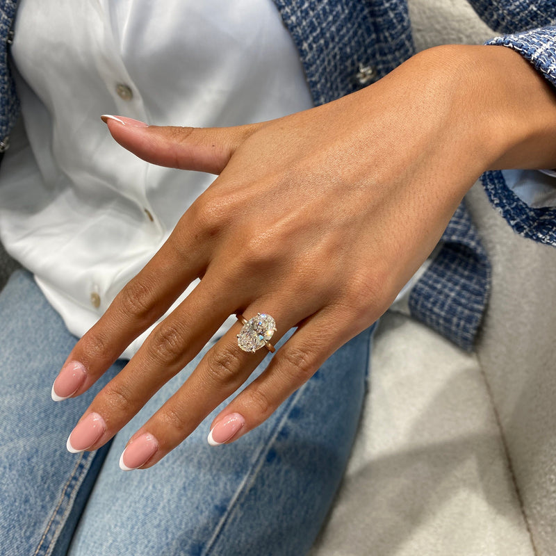 Arya Engagement Ring Carat Rose Gold - Main Image