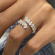 Diamond Solitaire Ring 1.83 Carat White Gold 14K