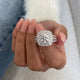 Nicolett Engagement Ring 2.85 Carat White Gold