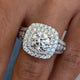 Nicolett Engagement Ring 2.85 carat, 18K gold