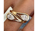 Dn4808 Solitaire Diamond Fashion Ring, Yellow Gold 18K