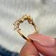Diamond Solitaire Ring 1.51 Carat Yellow Gold 14K