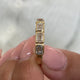 Diamond 5 Stone Ring 1.16 Carat Yellow Gold 14K