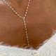 Diamond Lariat Necklace 5.30 Carat Yellow Gold 14K