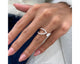 Infinity Open Marquise & Round Diamond Ring 1.04 ct TCW , Rose Gold 14K