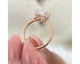 Javi Diamond Engagement Ring, Rose Gold 18K