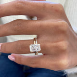 Aurelie Diamond Engagement Ring, 18K gold