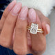Aurelie Diamond Engagement Ring, 18K gold