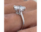 Eloise Diamond Engagement Ring, White Gold 18K