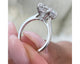 Eloise Diamond Engagement Ring, White Gold 18K