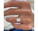 Antoinette Diamond Engagement Ring, White Gold 18K