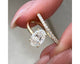 Martine Diamond Engagement Ring, Rose Gold 18K