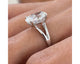 Melodi Diamond Engagement Ring, Rose Gold 18K
