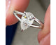 Clara Diamond Engagement Ring, White Gold 18K