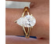 Renee Diamond Engagement Ring, White Gold 18K