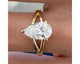 Renee Diamond Engagement Ring, Yellow Gold 18K