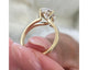 Renee Diamond Engagement Ring, Yellow Gold 18K