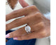 Georgette Engagement Ring 5.80 carat, 18K gold