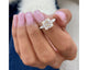 Gertrude Engagement Ring 3.30 carat, 18K gold