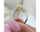 Honorine Engagement Ring 2.30 carat, 18K gold