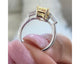 Hughette Engagement Ring 2.30 carat, 18K gold