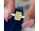 Hughette Engagement Ring 2.30 carat, 18K gold