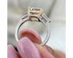 Inaya Engagement Ring 3.30 carat, 18K gold