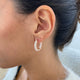 Diamond Earrings 2.33 Carat Rose Gold 14K