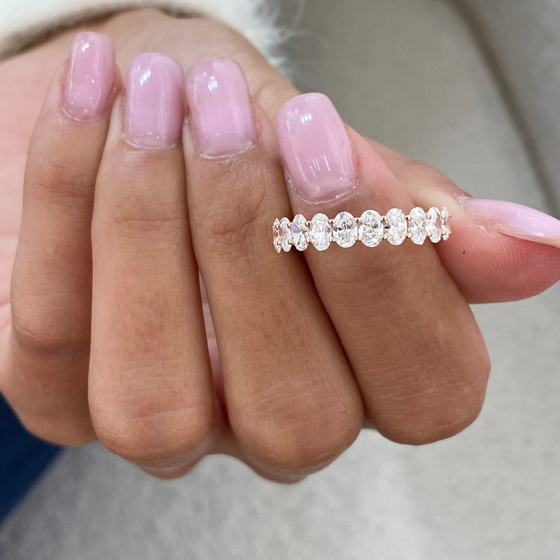 Diamond Ring 1.40 Carat Rose Gold 14K