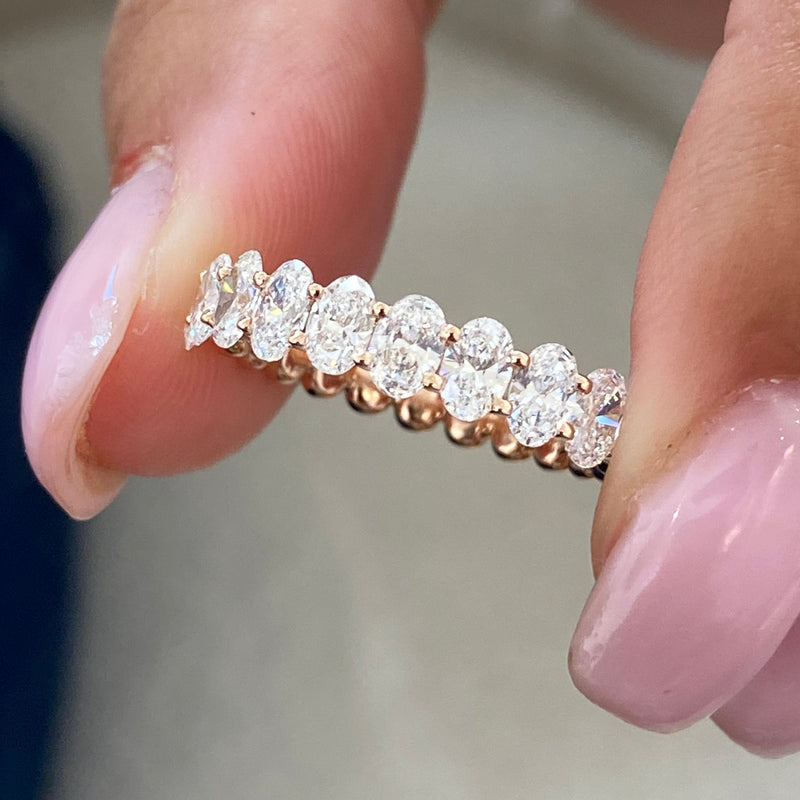Diamond Ring 1.40 Carat Rose Gold 14K