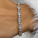 Diamond Tennis Fashion Bracelet 11.55 ct TCW, White Gold 14K
