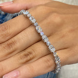 Diamond Tennis Bracelet 10 ct White Gold