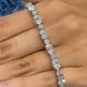 Diamond Tennis Bracelet 10 ct White Gold