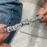 Diamond Tennis Bracelet 10 ct White Gold