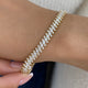 Diamond Tennis Bracelet 5.8 ct Yellow Gold