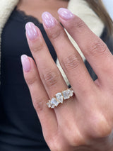 Diamond Band Ring 2.5 ct Yellow Gold