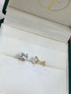Diamond Stud Fashion Earrings 4 ct Yellow Gold