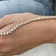 Diamond Tennis Bracelet 4 ct Rose Gold