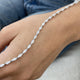 Diamond Tennis Bracelet 2.82 Carat White Gold 14K