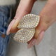 Diamond Statement Ring 3.06 Carat Yellow Gold 14K