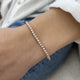 Diamond Tennis Bracelet 2.91 Carat Rose Gold 14K